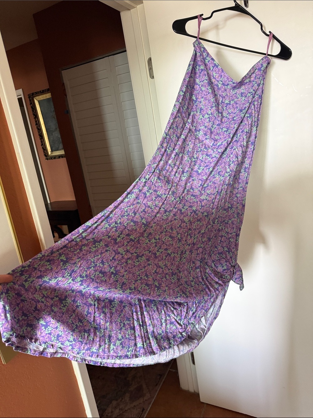 Spell Lavender Floral Midi Slip Dress - Picture 3 of 3